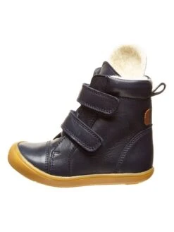 Leder-Winterboots In Dunkelblau -TROLLKIDS Verkäufe bo bell leder winterboots in dunkelblau 5