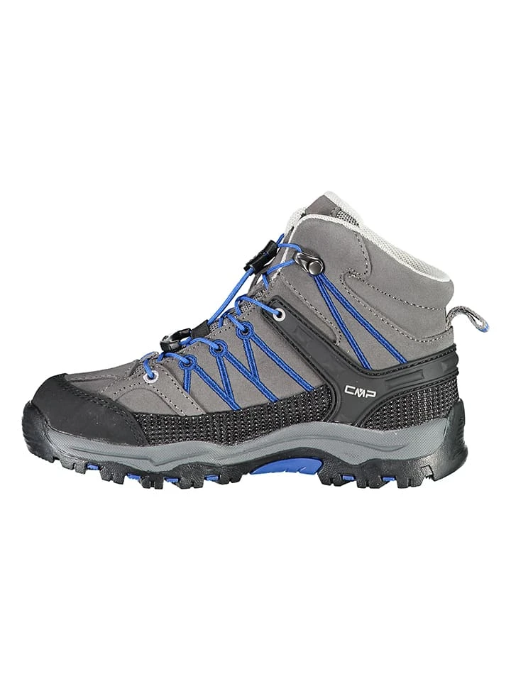CMP Leder-Trekkingschuhe "Rigel" In Grau/ Blau 1 CMP Leder-Trekkingschuhe "Rigel" In Grau/ Blau