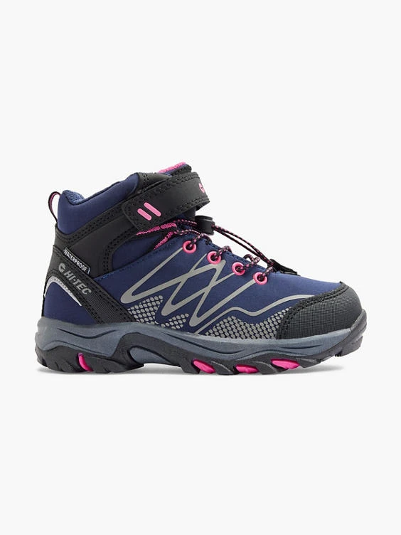 Trekkingboots Hi-tec Blackout Mid Wp Jrg Blau 1 Trekkingboots Hi-tec Blackout Mid Wp Jrg Blau