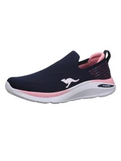 KangaRoos Slipper "Neo" In Dunkelblau/ Rosa