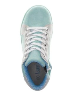 Leder-Sneakers In Türkis -TROLLKIDS Verkäufe lamino leder sneakers in turkis 4