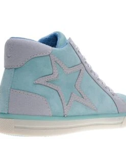 Leder-Sneakers In Türkis -TROLLKIDS Verkäufe lamino leder sneakers in turkis 6