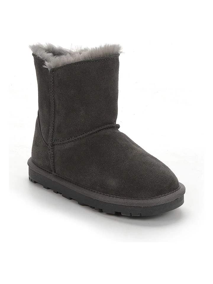 Leder-Winterboots "Lotzone" In Grau 2 Leder-Winterboots "Lotzone" In Grau – Bild 2