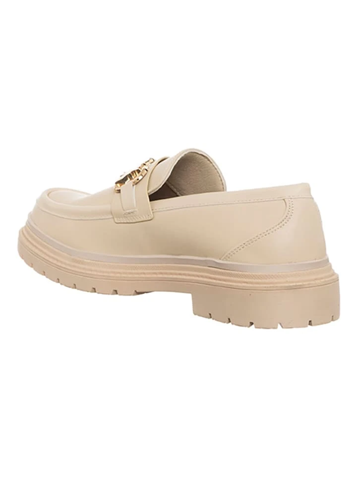 Patrizia Pepe Mokassins In Beige 3 Patrizia Pepe Mokassins In Beige – Bild 3