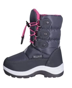 Playshoes Winter-Bootie Zum Schnüren In Pink