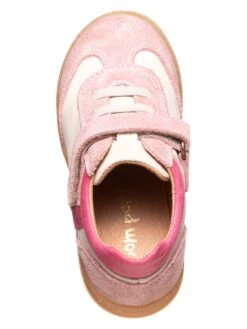 Pom Pom Leder-Sneakers In Rosa/ Weiß -TROLLKIDS Verkäufe pom pom leder sneakers in rosa weiss 3