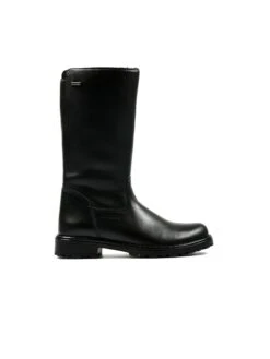 Richter Leder-Stiefel In Schwarz