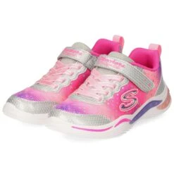 Skechers Sneaker Low Power Petals - Painted Daisy In Silber