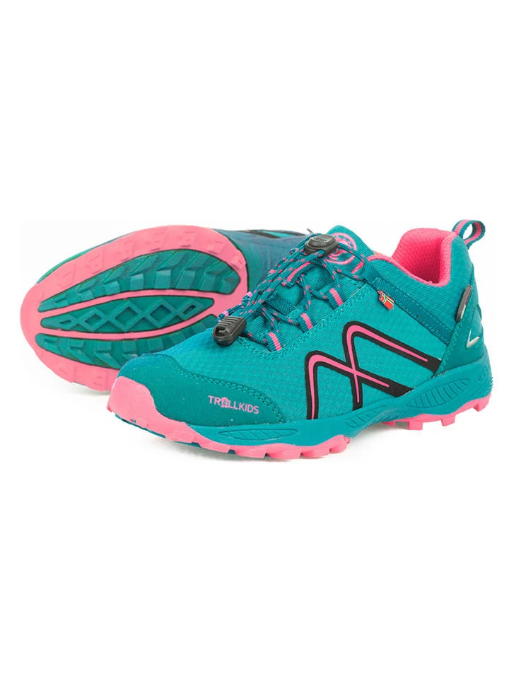 TROLLKIDS Trekkingschuhe "Nordland Hiker Low" In Türkis 2 TROLLKIDS Trekkingschuhe "Nordland Hiker Low" In Türkis – Bild 2
