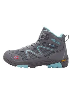 TROLLKIDS Trekkingschuhe "Skarvan Hiker Mid" In Grau