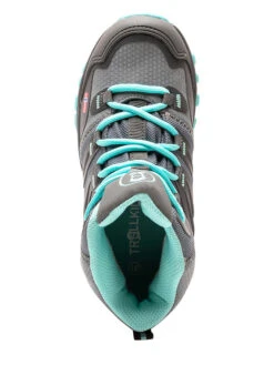 TROLLKIDS Wanderschuhe "Rondane Hiker Mid" In Grau/ Mint -TROLLKIDS Verkäufe trollkids wanderschuhe rondane hiker mid in grau mint 4